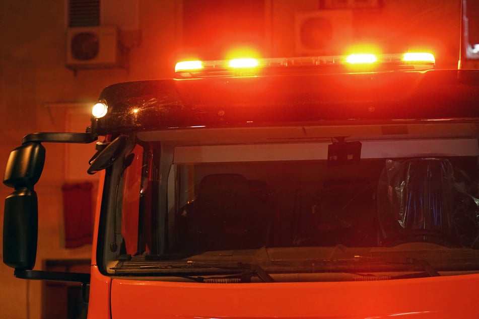 Po výbuchu vypukl v baru požár. (symbolický obrázek)