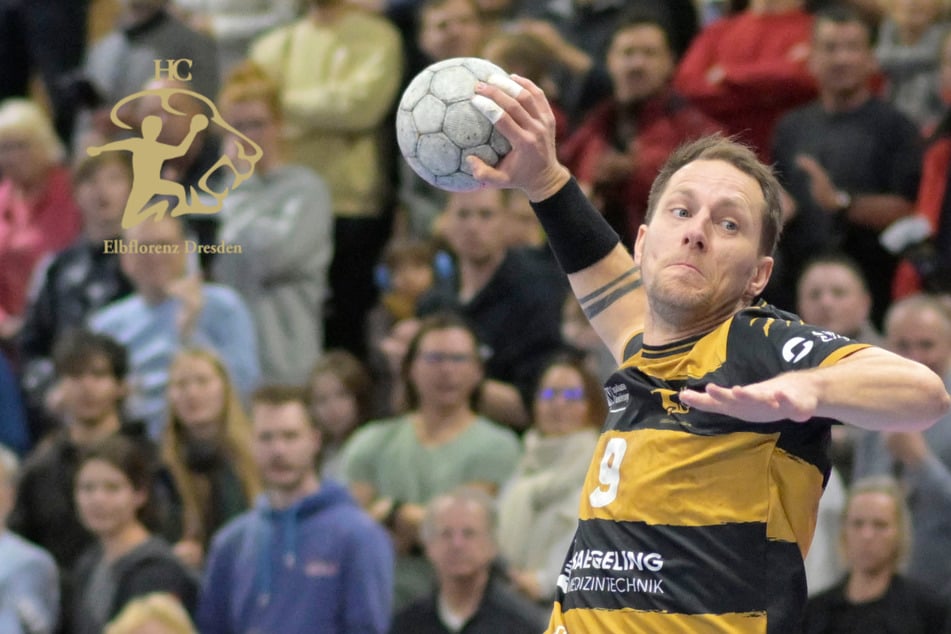 Beim HC Elbflorenz läuft's einfach! Dierberg und seine Mitspieler haben Grund zum Grinsen