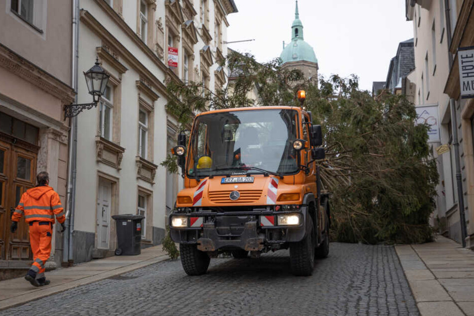 An manchen Stellen, war der Transport wirklich Millimeterarbeit.