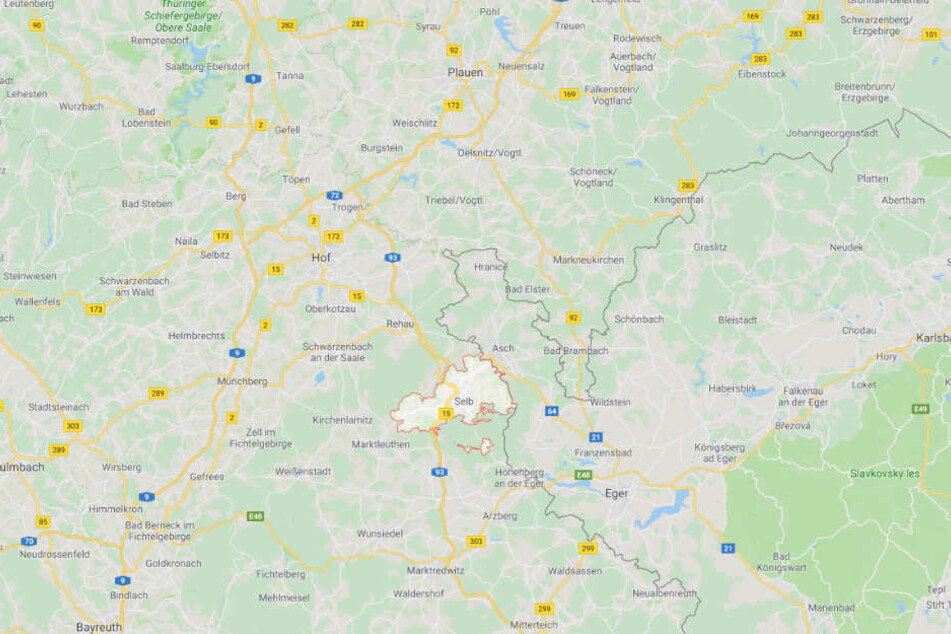 Der Vorfall ereignete sich in Selb.