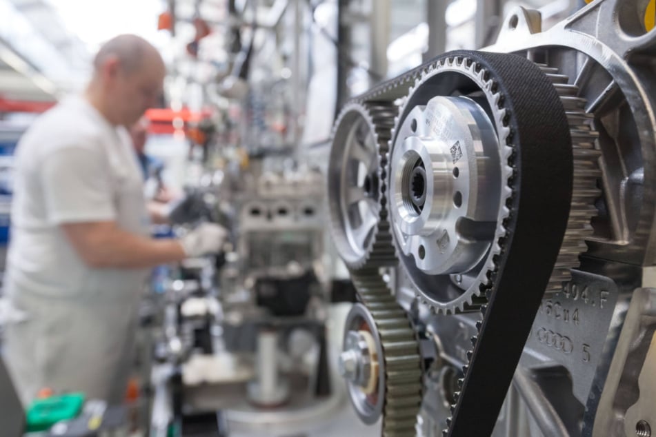 Die Produktion im Chemnitzer Motorenwerk ist voll ausgelastet.