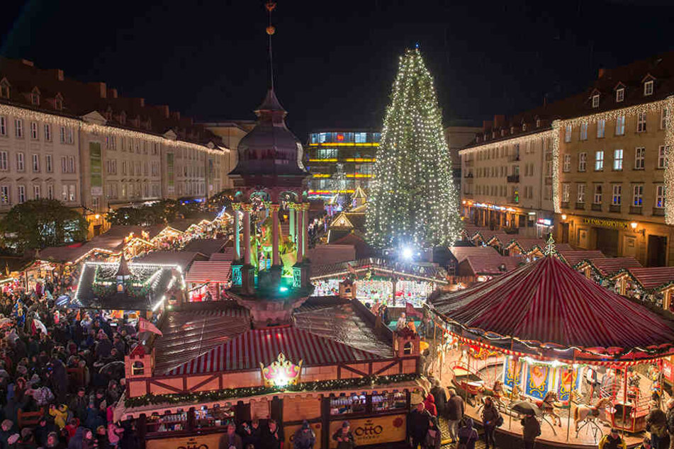 In der Landeshauptstadt Magdeburg läuft der Weihnachtsmarkt noch bis zum nächsten Samstag.