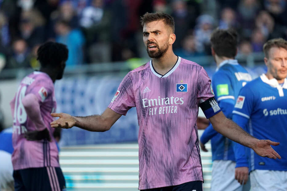 Lukas Hinterseer ist bislang noch nicht zufrieden mit seinem Abschneiden beim HSV.