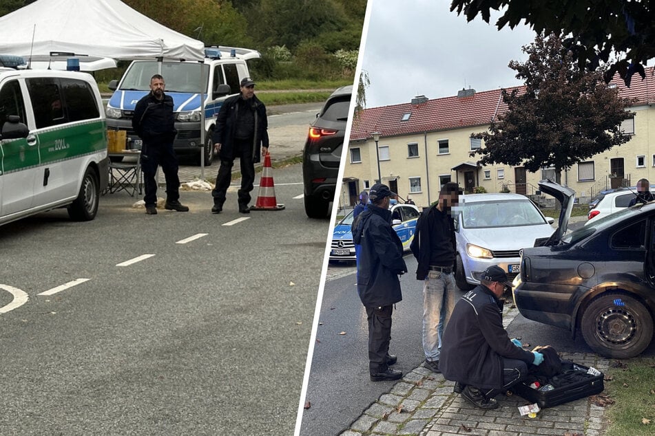 Verfolgungsjagd nach Durchbruch: Drogen-Fahrer rast durch Grenzkontrolle