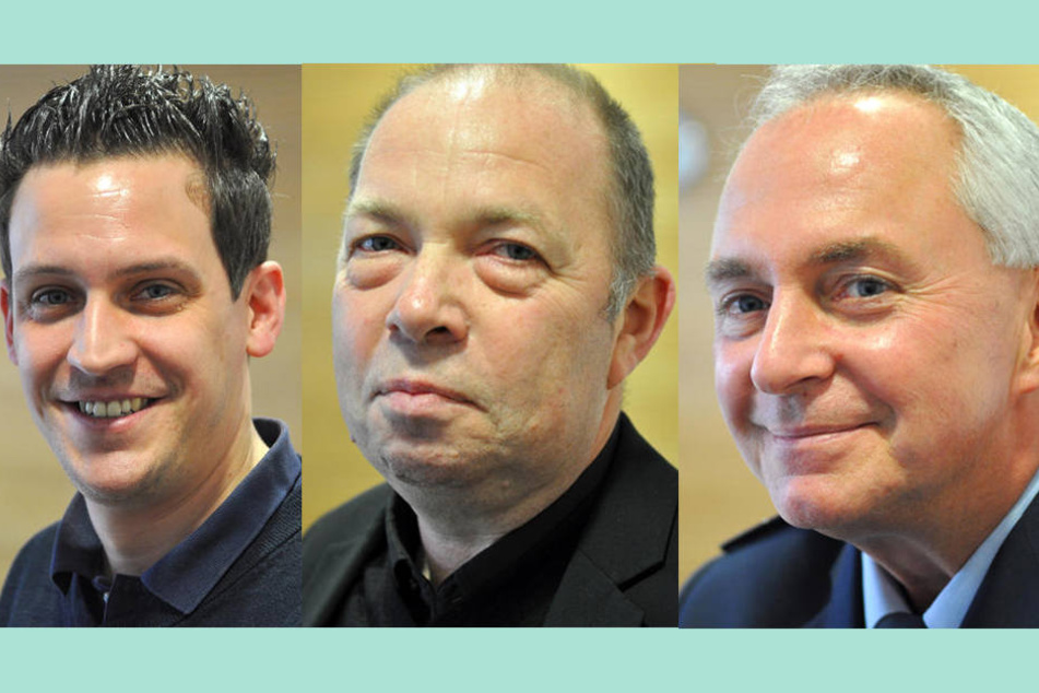 Sascha Günther, Hartmut Vilmar und Ralf Kaster unterstützen das verstärkte Sicherheits-Konzept.