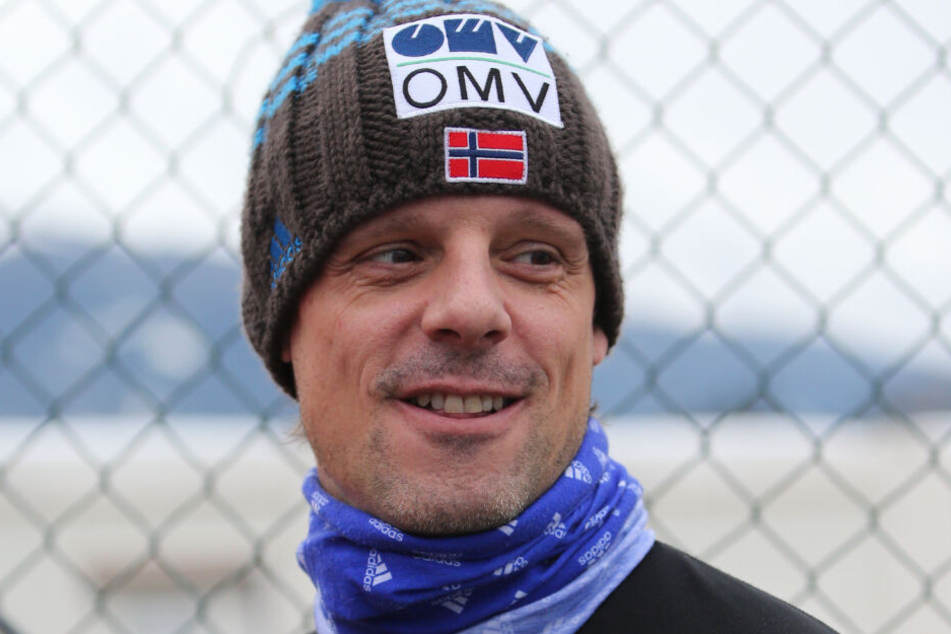 Alexander Stöckl aus Österreich, Trainer der norwegischen Skispringer.