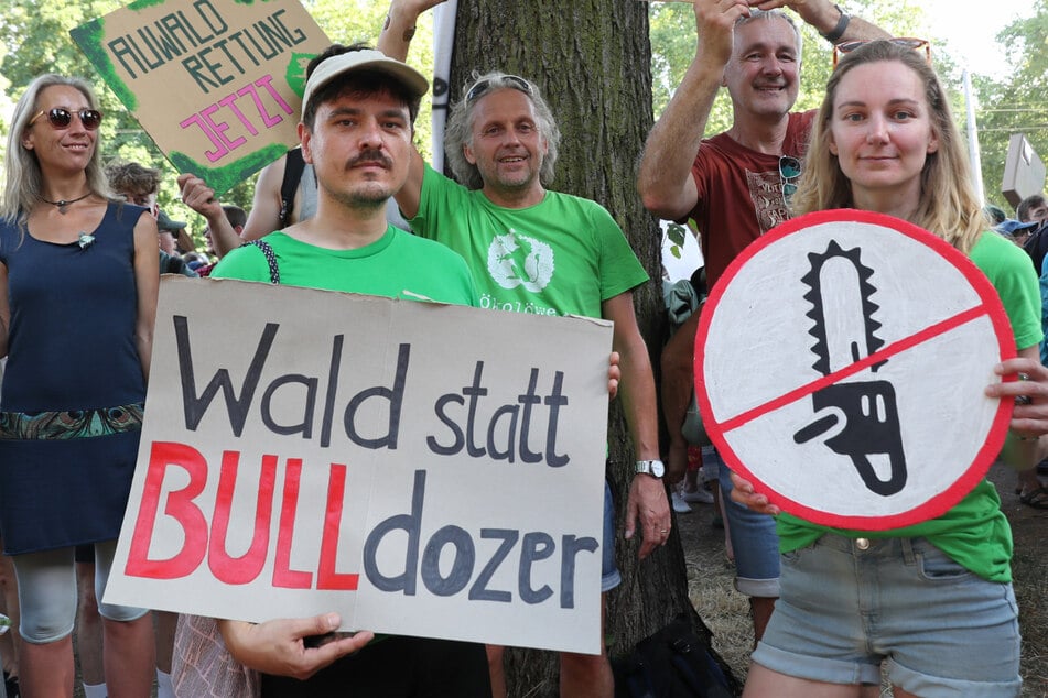 Rund 2000 Menschen protestieren gegen geplante Auwald-Abholzung: "Das muss ein Tabu sein"