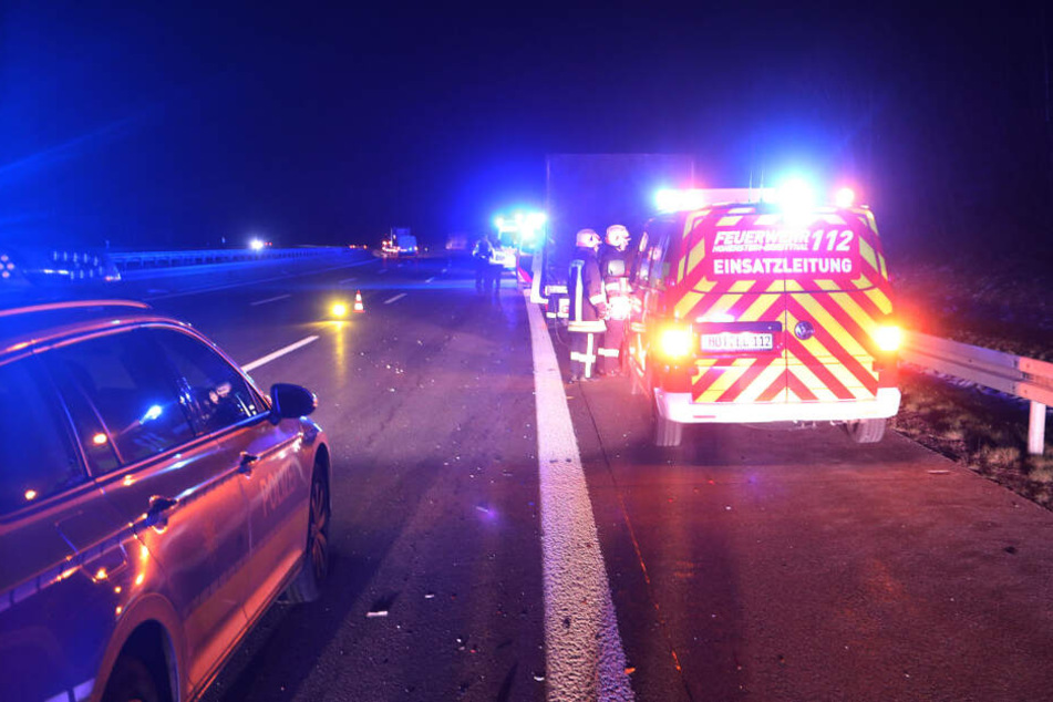 Es kam zu leichten Verkehrsbehinderungen auf der Autobahn.