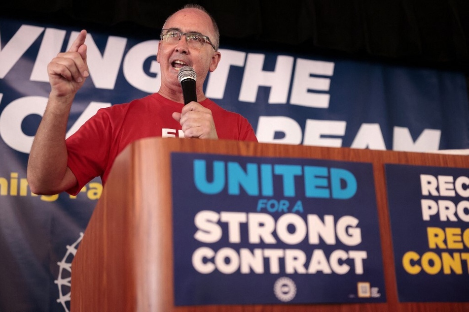 United Auto Workers President Shawn Fain is demanding Detroit's "Big Three" carmakers give workers their due as contract negotiations get down to the wire.