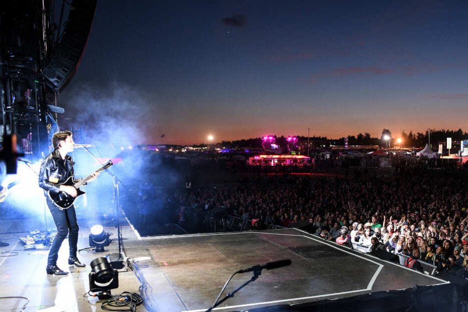 Der englische James Bay tritt letztes Jahr auf dem Festival auf.