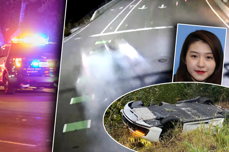 Horror-Unfall: Ein Toter (†27), Porsche Schrott - Fahrerin haut nach China ab