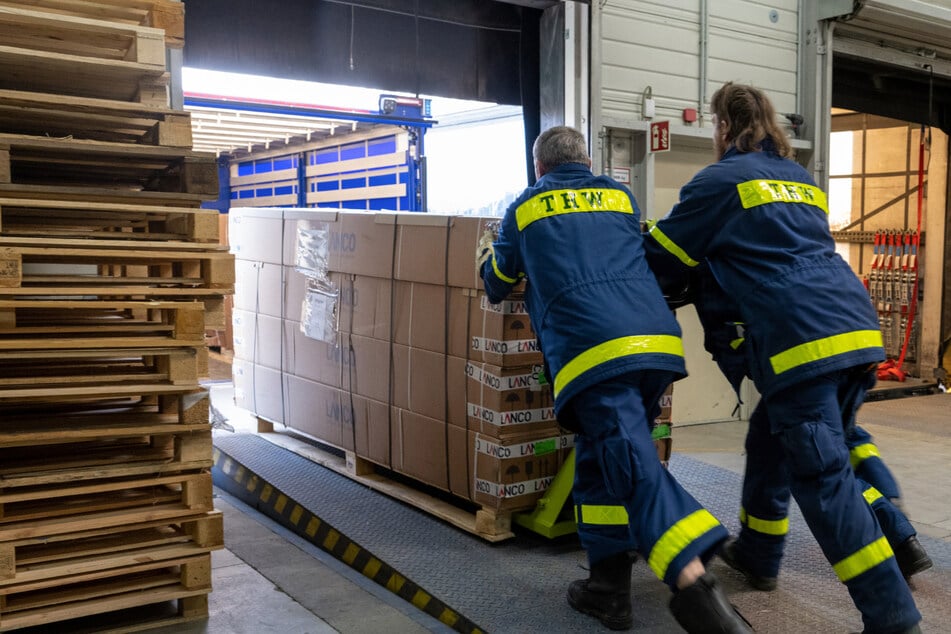 THW Baden-Württemberg schickt rund 50 Tonnen Hilfsgüter in die Türkei