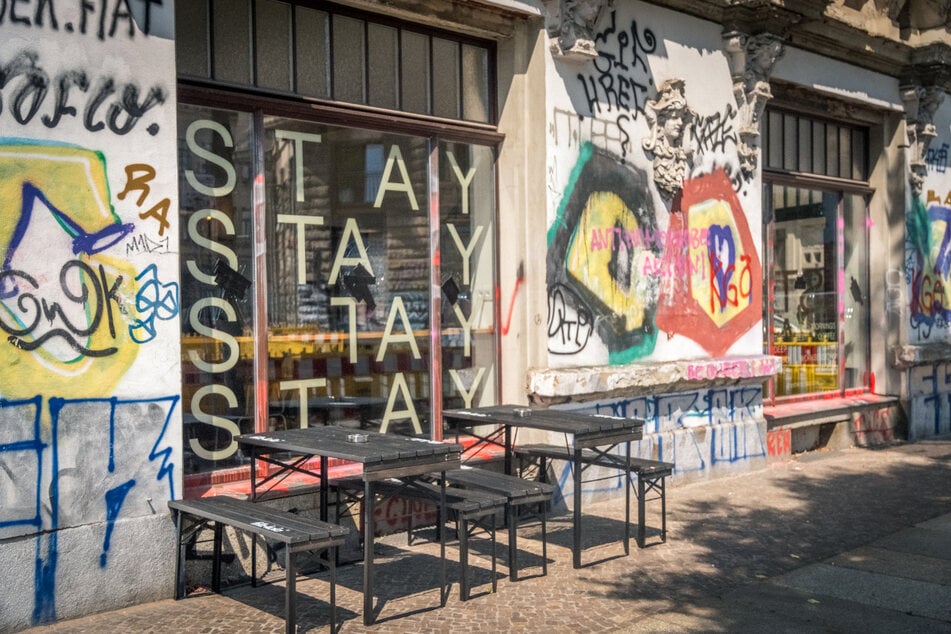 Das "STAY" im Leipziger Stadtteil Reudnitz. Im September 2023 wurde das Café an der Dresdner Straße eröffnet.