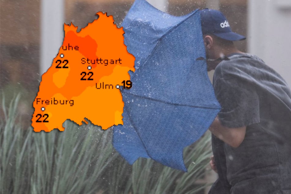 Am Sonntag wird mildes Herbstwetter erwartet, jedoch sind auch Unwetter möglich.