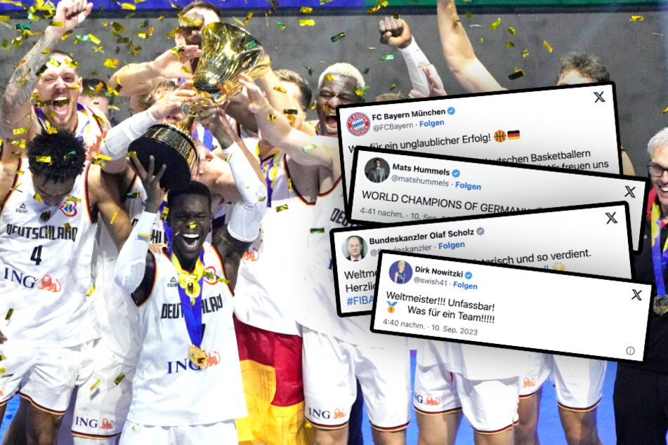 "World Champions of Germany": Deutschland feiert unsere Basketball-Helden!