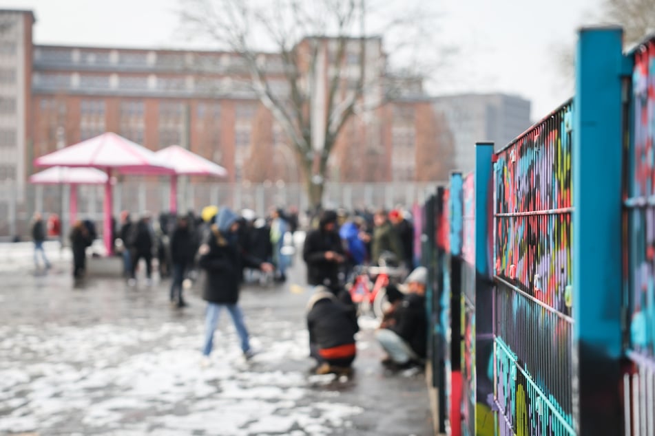 Vor der Beratungsstelle "Drob Inn" in Hamburg-St. Georg ist der Konsum der harten Drogen stark angestiegen. (Symbolbild)