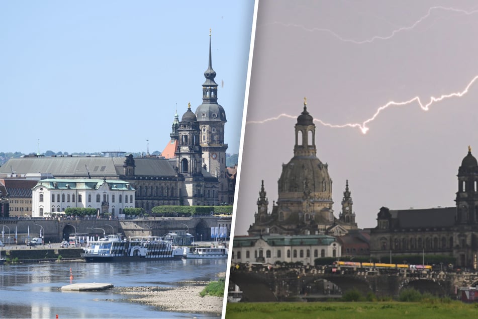 Erst Sonne, dann Gewitter: So wird das Wetter am Wochenende in Dresden