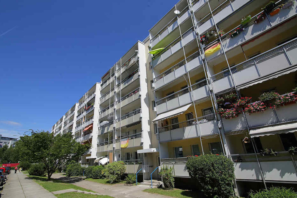 In Dresden hat der Immobilien-Gigant 38.500 Wohnungen, zum Beispiel auch am Limbacher Weg.