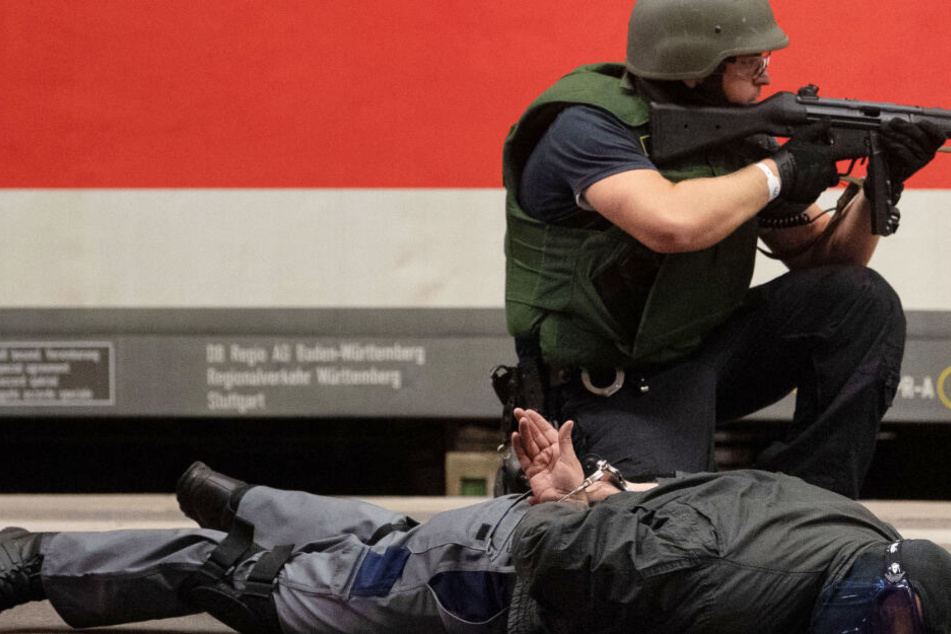 Anti-Terror-Übung im September des Jahres 2018. (Archivbild)
