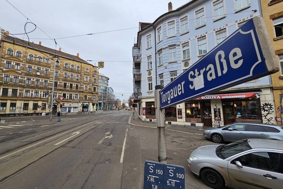 Die Polizei musste am Donnerstag zur Torgauer Straße anrücken.