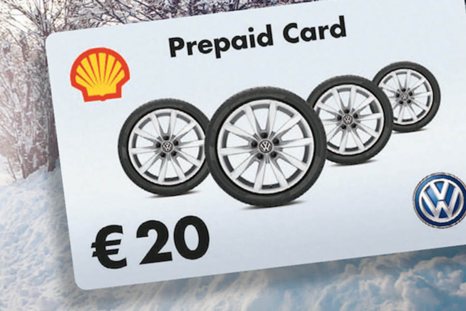 Diesen Tankgutschein bekommt Ihr zum Reifenwechsel geschenkt.
