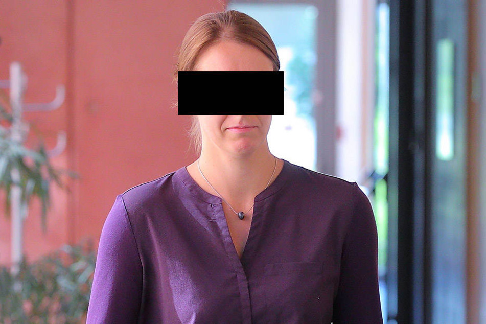 Sabine B. (33) musste sich zwei Jahre nach dem schlimmen Unfall vor Gericht
verantworten.