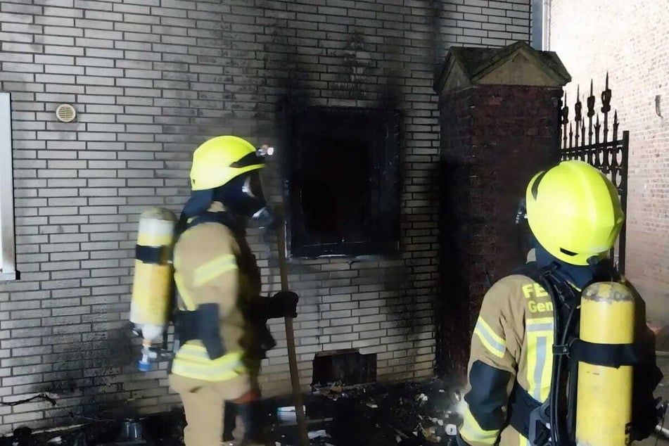 Am Markt In Gangelt ist es zu einem Brand gekommen.