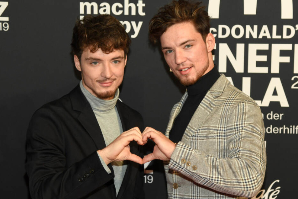 Roman und Heiko Lochmann (v.l.) plauderten in München aus dem Nähkästchen.