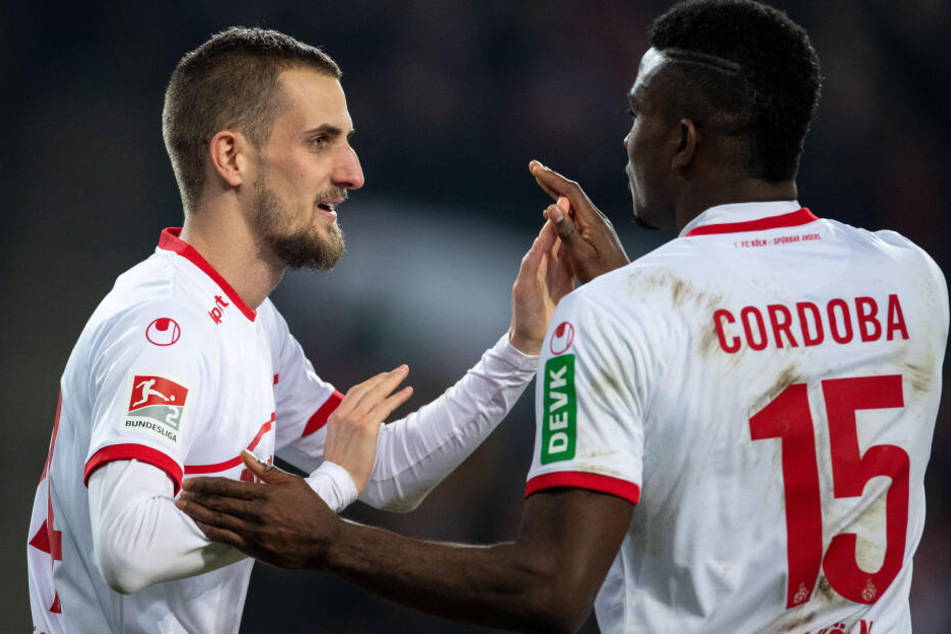 Zwei Treffer: Jhon Cordoba (r.) zeigte sich gegen den VfL Bochum sehr torhungrig