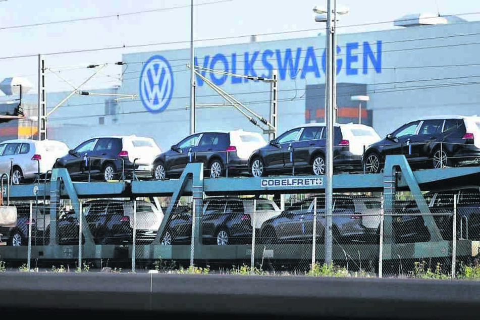 Die Automobilindustrie - wie hier VW in Zwickau - trägt zur boomenden
Wirtschaft in Sachsen bei.