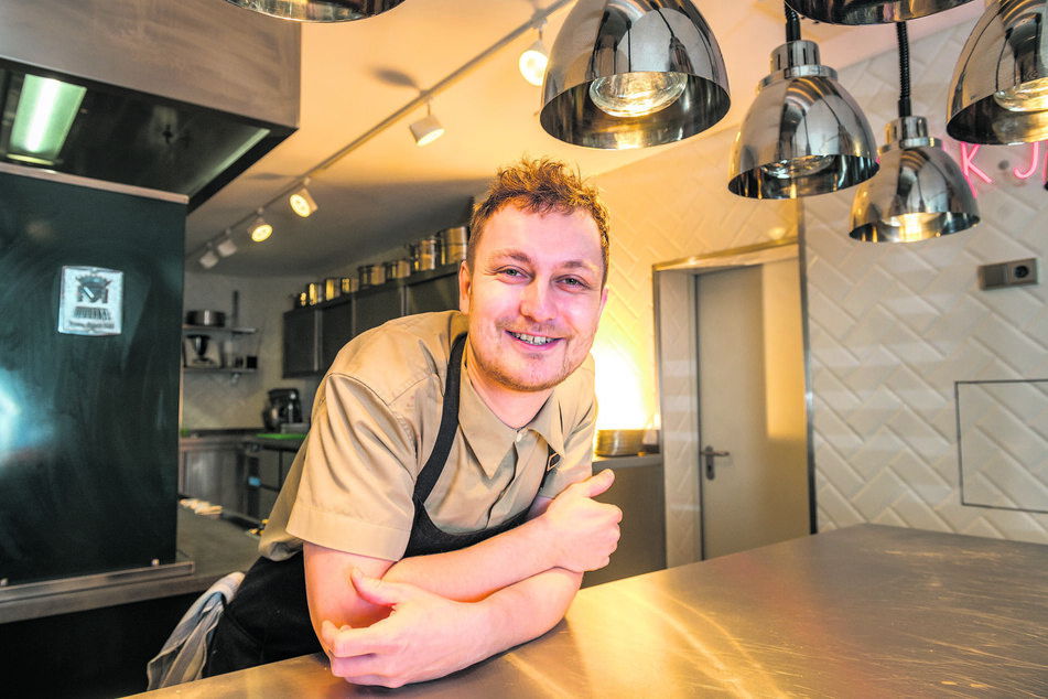 Martin Walther (28) führt seit zwei Jahren das Restaurant "Heiderand".