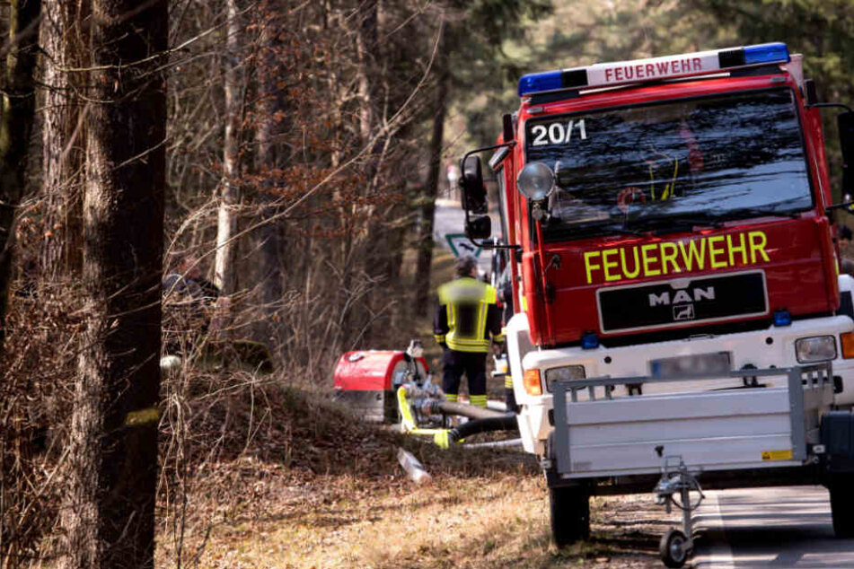 Einsatzkräfte aus Bayern und Österreich waren vor Ort gefordert. (Symbolbild)
