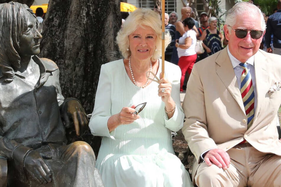 Prinz Charles (r.) und seine Frau Camilla (l.) werden unter anderem auch Markus Söder treffen.