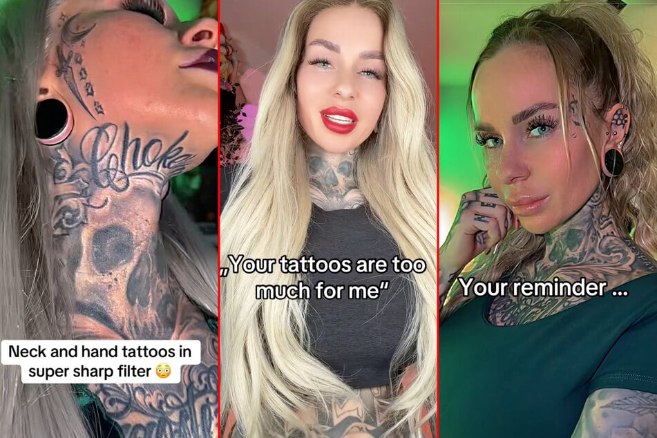 Isabella Dorianu uses her remarkable following to show off her radical and extensive tattoo transformation.