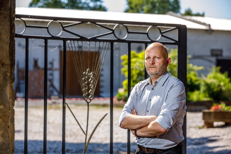 Torsten Nitzsche (47, Freie Wähler) ist als Dölzschener für den Erhalt des FKK-Bads.