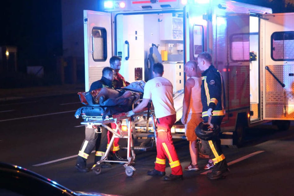 Bei dem Unfall wurden zwei Menschen schwer verletzt