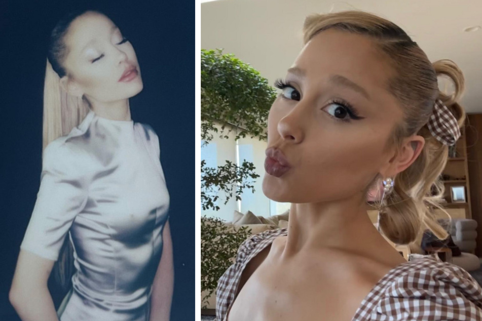 Ariana Grande posted a doggy-and-family-filled Instagram photo dump on Wednesday, featuring a hilarious clip with her adorable Nonna.