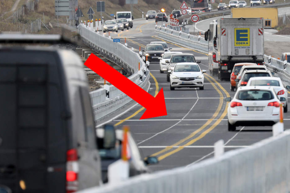 Diese Schwellen sorgen für stockenden Verkehr auf der A20.