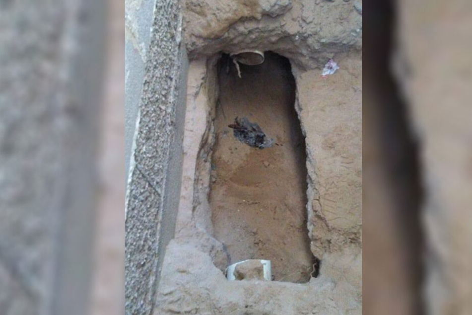 Diesen Tunnel grub der 50-Jährige, um seine Ex-Frau auszuspionieren,