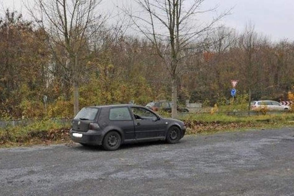 In diesem Golf saß das Opfer.