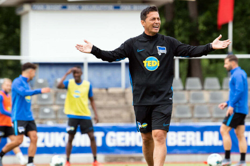 Ante Covic musste mit Hertha die erste Testspiel-Pleite hinnehmen.