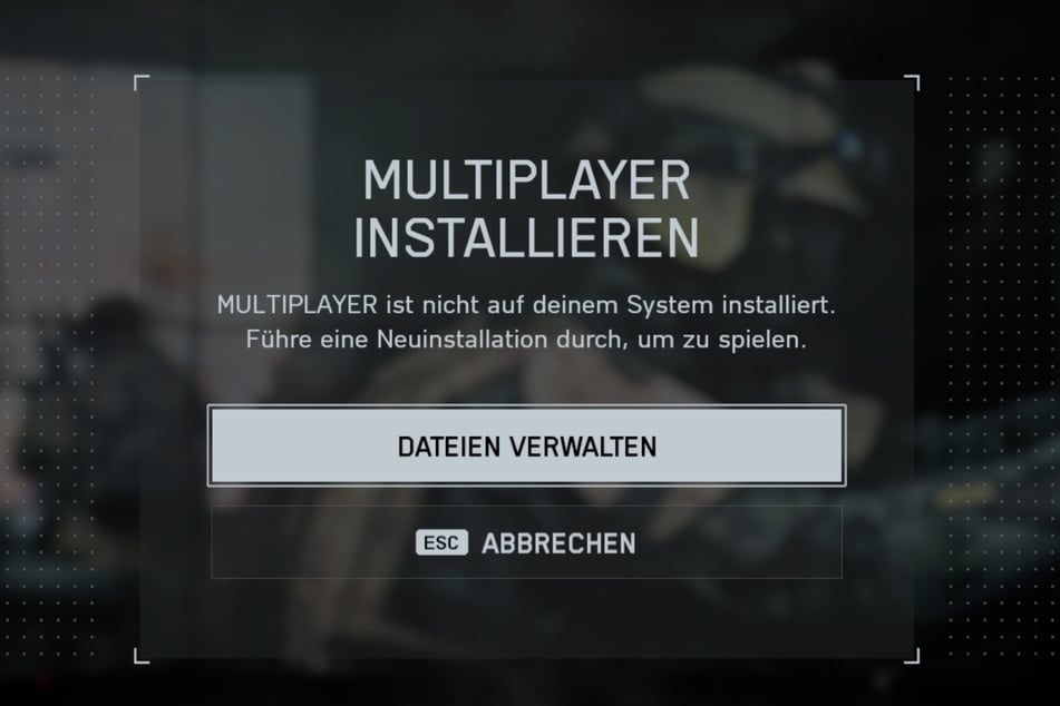 Viele PC-Nutzer erhielten die Fehlermeldung, dass Single- und Multiplayer-Elemente fälschlicherweise als nicht installiert angezeigt werden.