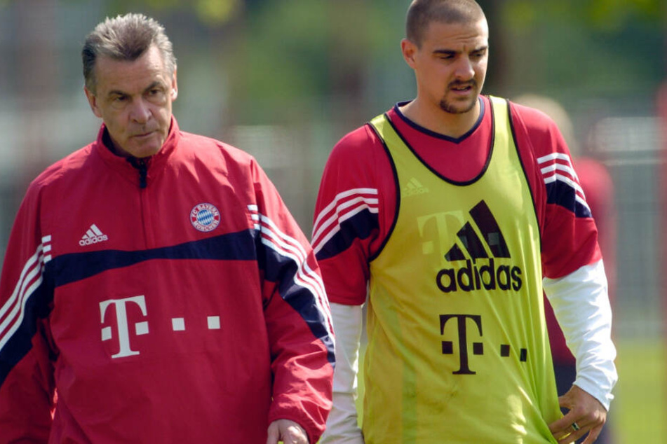 Ex-Trainer Ottmar Hitzfeld (links im Bild), der wie Deisler aus Lörrach kommt und ihn beim FC Bayern München trainierte, konnte keinen Kontakt zu ihm herstellen.