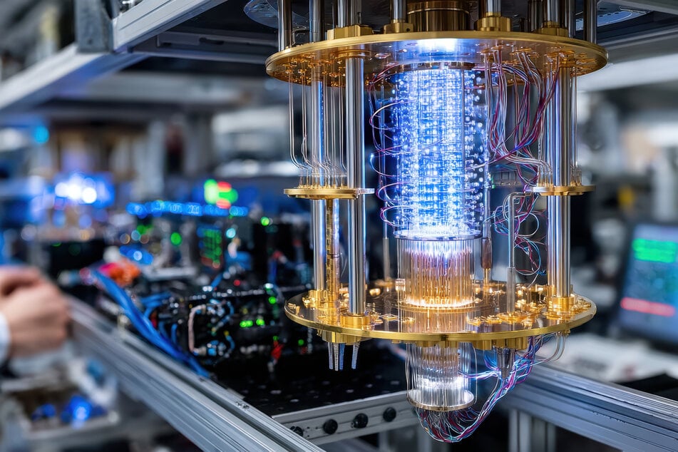 Sieht nach Zukunft aus: Quantentechnologie in Laboratmosphäre. Ein Netzwerk will die Schlüsseltechnologie jetzt in Sachsen voranbringen.