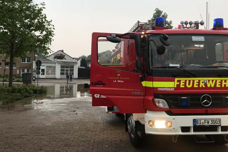 Die Feuerwehr ist im Dauereinsatz.