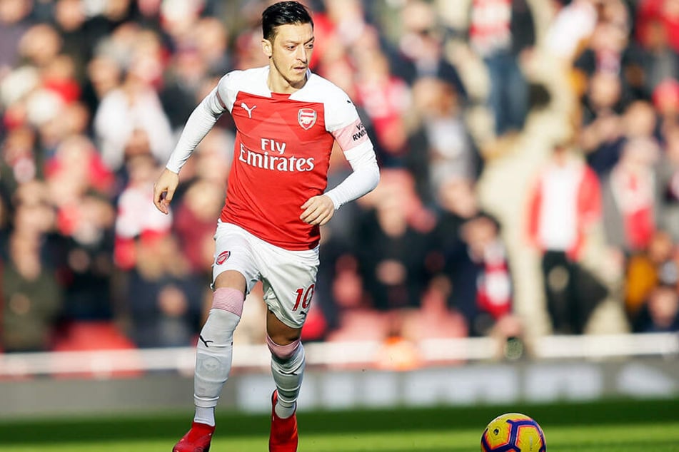 Mesut Özil stand beim Auswärtsspiel des FC Arsenal London bei West Ham United (0:1) nicht im Kader.