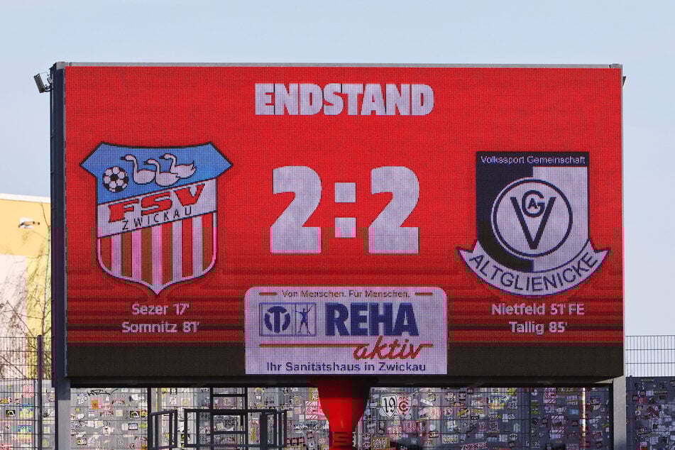 In Zwickau holte die VSG Ende Februar immerhin ein 2:2 geholt. Aber auch die folgenden Spiele wurden nicht gewonnen.