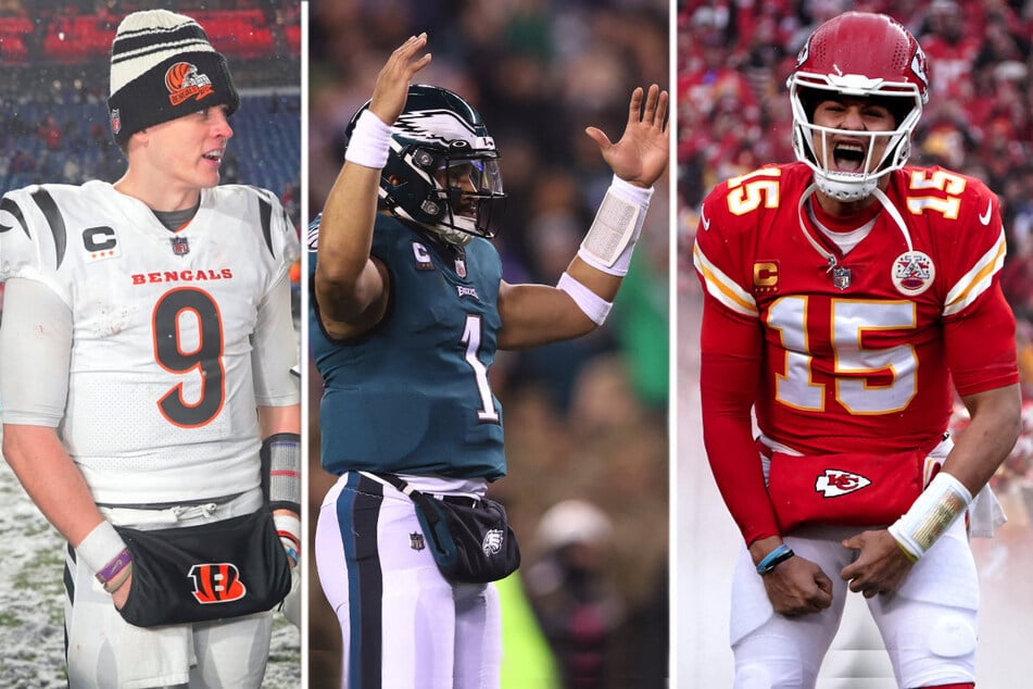 The Cincinnati Bengals' Joe Burrow, the Philadelphia Eagles' Jalen Hurts, and the Kansas City Chiefs' Patrick Mahomes are among the five NFL MVP finalists.