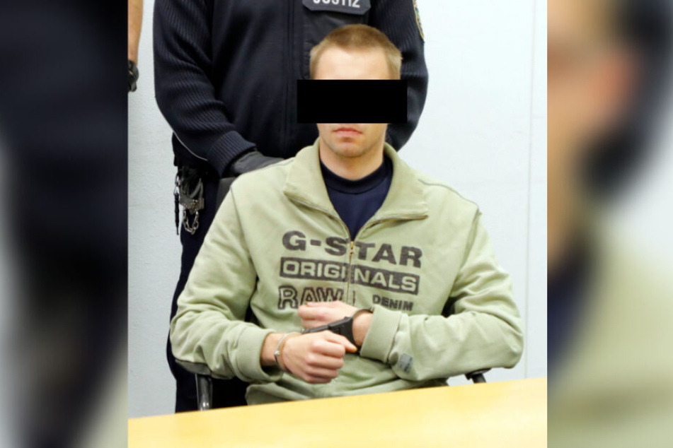 Maik G. (28) muss sich wegen Mordes vor dem Landgericht Chemnitz verantworten.