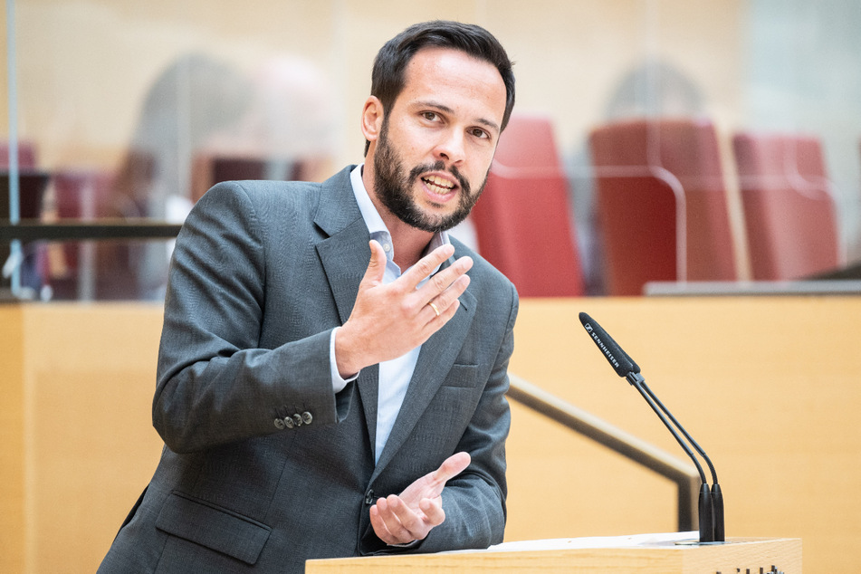 Martin Hagen (40), Fraktionsvorsitzender der FDP im Bayerischen Landtag.